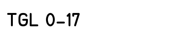 TGL 0-17