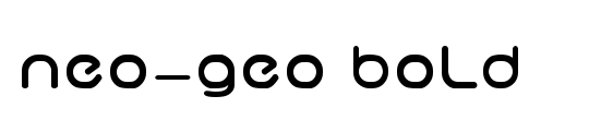 neo-geo bold