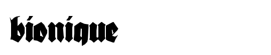 Bionique