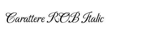 CarattereROB