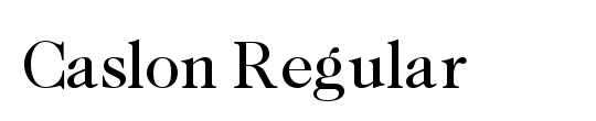 Caslon