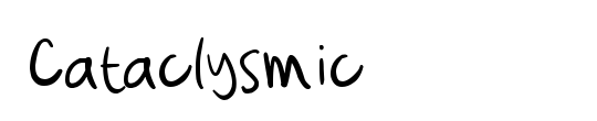Cataclysmic