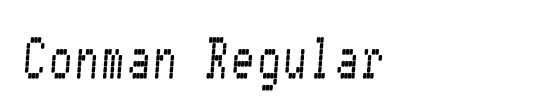 Conman Regular