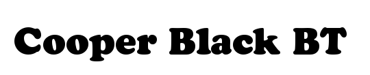 Cooper Blk BT