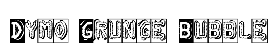 Dymo Grunge Bubble