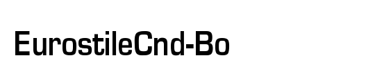 EurostileCnd-Bo