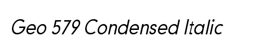 Geo 579 Condensed