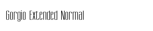 Gorgio Extended