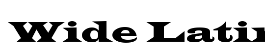 Wide Latin
