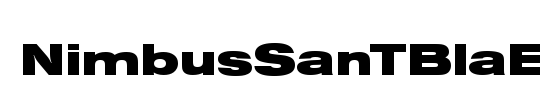 NimbusSanTBlaExt