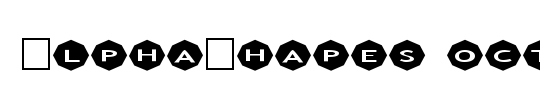 AlphaShapes octagons 3