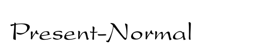 Present-Normal