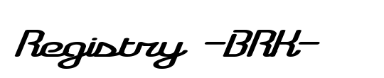 Registry (BRK)