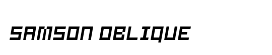 Samson Oblique