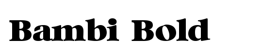 Bambi Bold