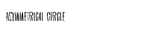 Asymmetrical Circle