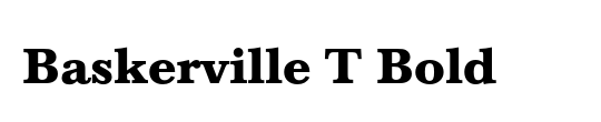 Baskerville T