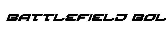 Battlefield Bold Italic
