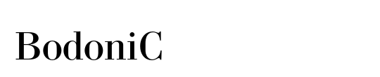 BodoniC
