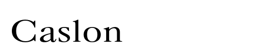 Caslon