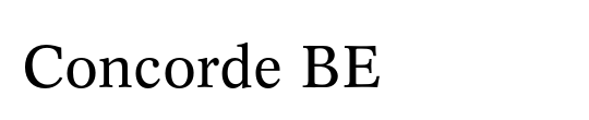 Concorde BE