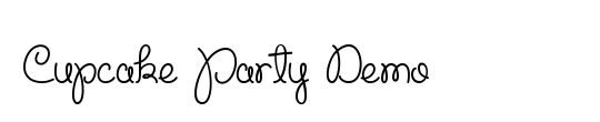 Cupcake Party Demo