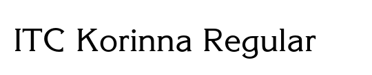 ITC Korinna