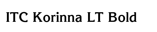 ITC Korinna LT