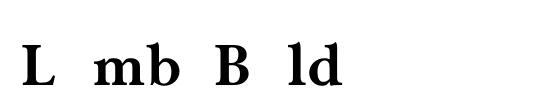LombaBold