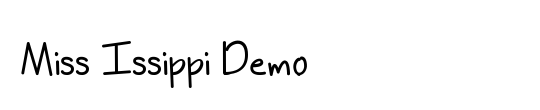 Miss Issippi Demo