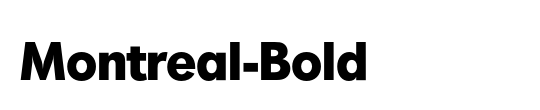 Montreal-Bold