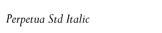 Perpetua Std