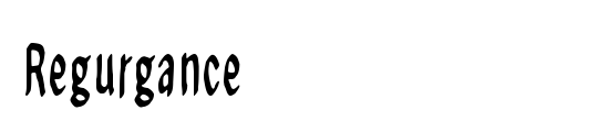 Regurgance