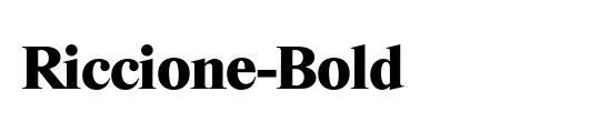 Riccione-Bold