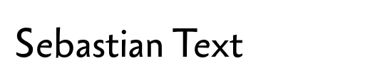 Sebastian Text
