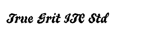 True Grit ITC Std