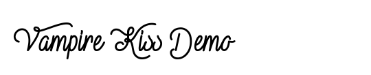 Vampire Kiss Demo