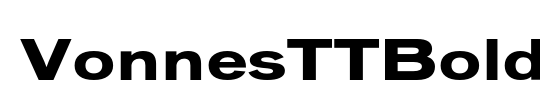 VonnesTTBoldExt