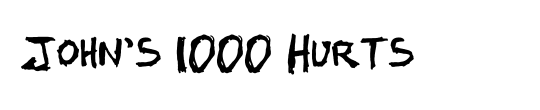 John's 1000 Hurts