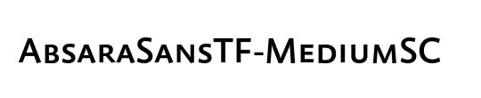 AbsaraSansTF-MediumSC