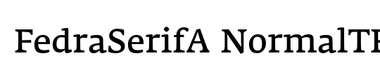 FedraSerifA