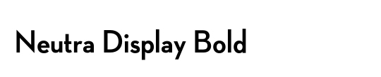 Neutra Display