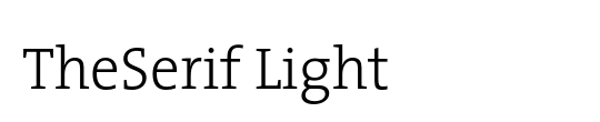 TheSerif