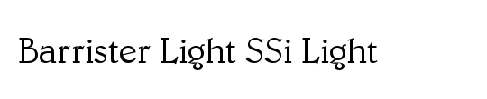 Barrister Light SSi