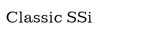 Classic SSi