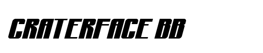 CraterFace BB