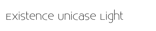 Existence Unicase Light