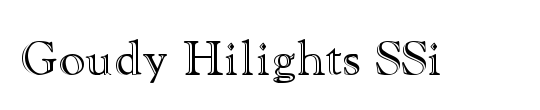 Goudy Hilights SSi