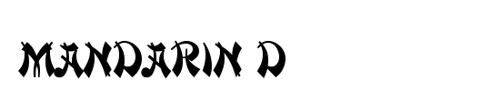 Mandarin D