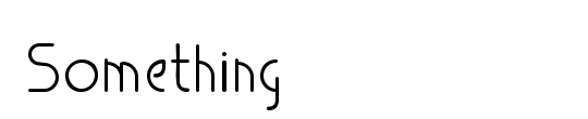 Something